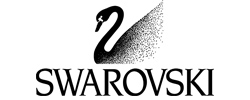 Swarovski Logo schwarz